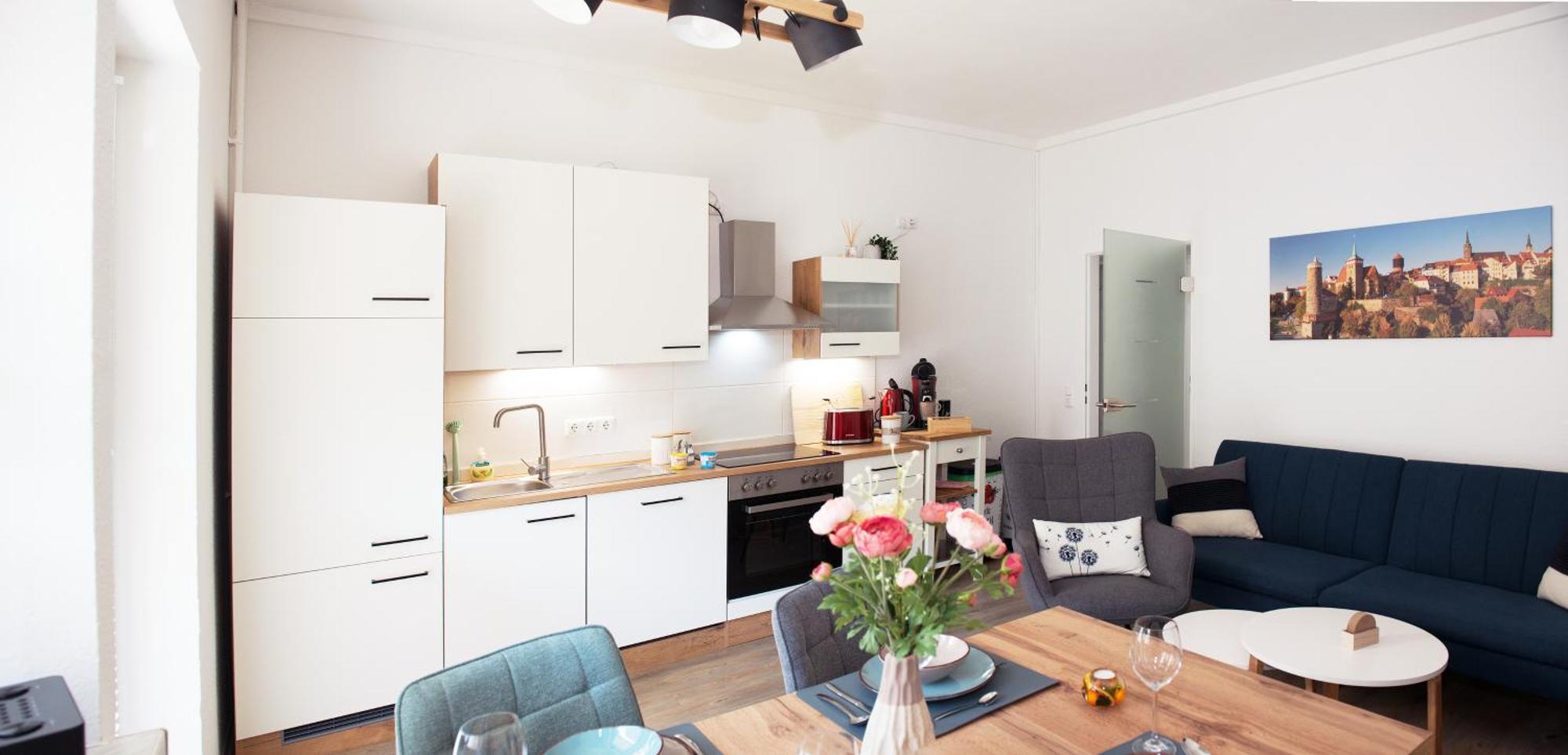 Savor Appartement 5 Personen 2 Schlafzimmer Babybett Netflix Balkon Zentrum Bautzen Extérieur photo