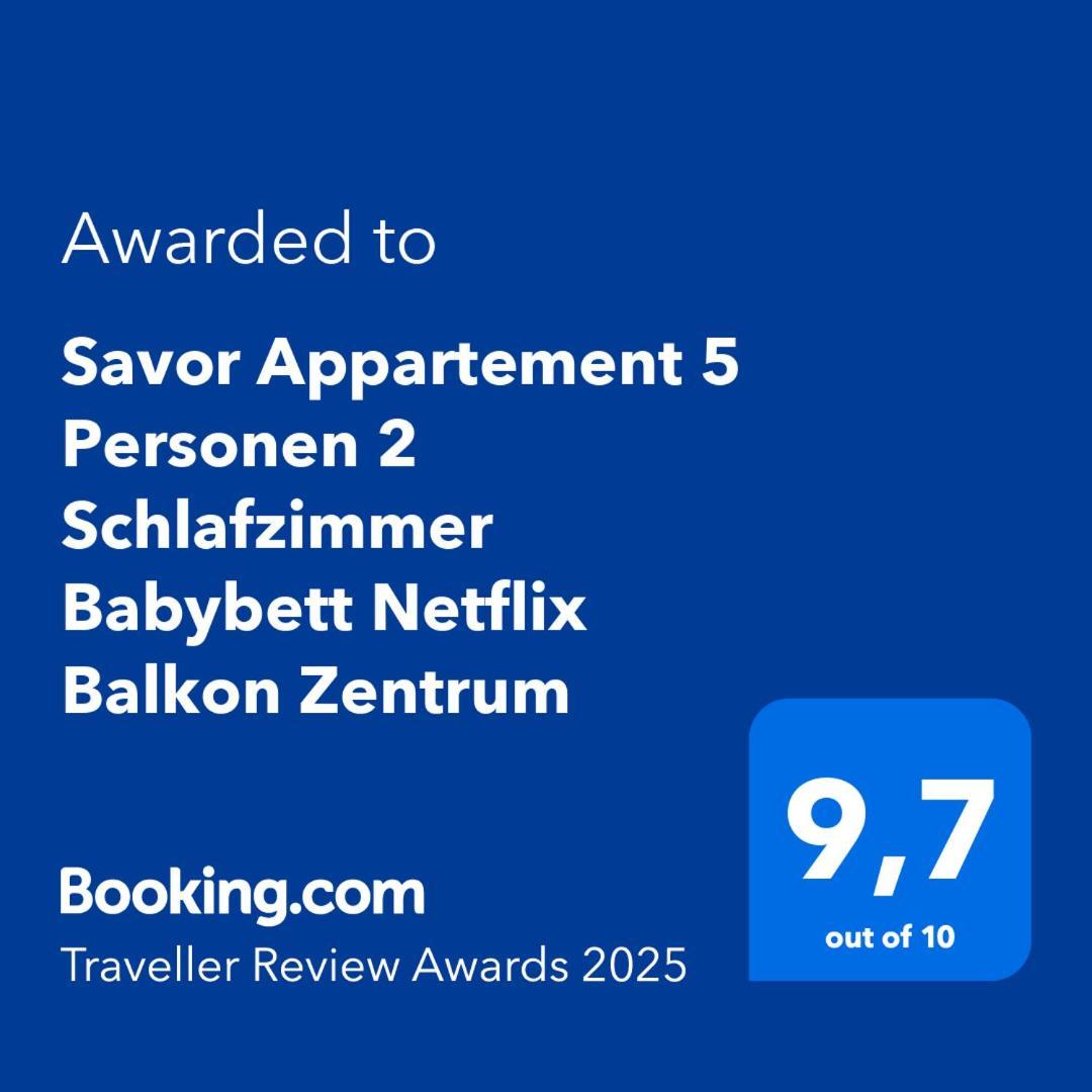 Savor Appartement 5 Personen 2 Schlafzimmer Babybett Netflix Balkon Zentrum Bautzen Extérieur photo